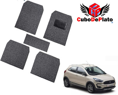CuboDePlato PVC, Nylon Standard Mat For  Ford Aspire(Grey)