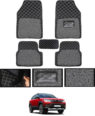 monolive Leatherite Standard Mat For  Maruti Universal For Car(Black)