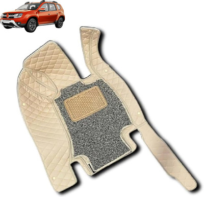 Caronix Leatherite 7D Mat For  Renault Duster(Beige)