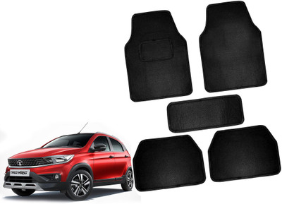 AUTO PEARL Polyester Standard Mat For  Mahindra Tigor(Black)