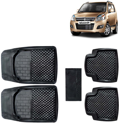 Kingsway PVC Tray Mat For  Maruti Suzuki WagonR(Black)