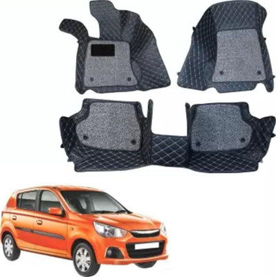 TOFIT ENTERPRISE Leatherite 7D Mat For  Maruti Suzuki Alto K10(Black)
