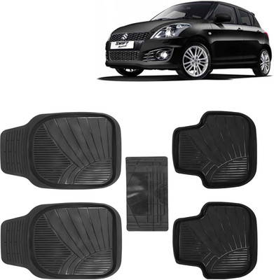 Kingsway PVC Tray Mat For  Maruti Suzuki Swift(Black)