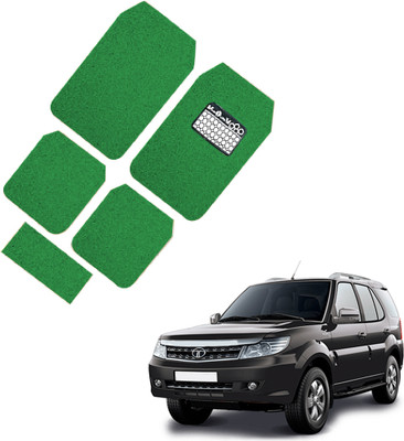 INSURE AUTOMOTIVE PVC Standard Mat For  Tata Safari Storme(Green)