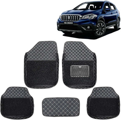 TOFIT ENTERPRISE Leatherite 7D Mat For  Maruti Suzuki S-Cross(Black)