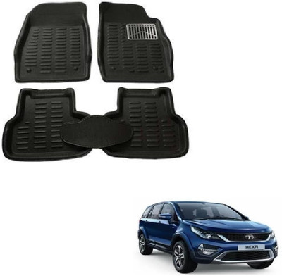 ROSHNEER ENTERPRISES PVC 3D Mat For  Tata Hexa(Black)