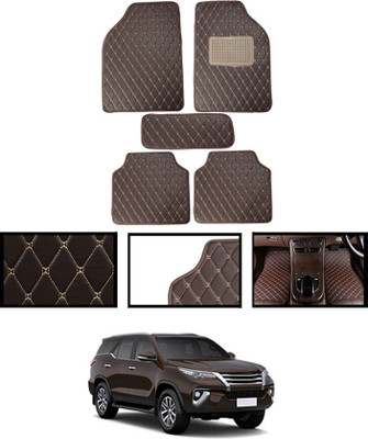 zplus Leatherite Standard Mat For  Toyota Universal For Car(Beige)