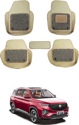 RKPSP Leatherite 7D Mat For  MG Hector Plus(Beige)