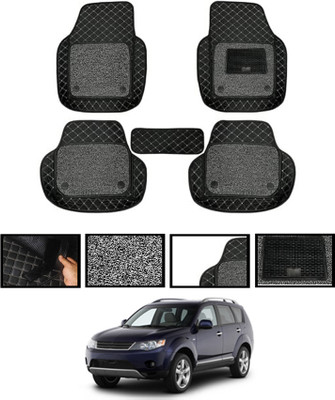 AYW Leatherite 7D Mat For  Mitsubishi Outlander(Black)
