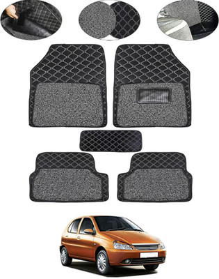 MSNP Leatherite 7D Mat For  Tata Indica(Black)