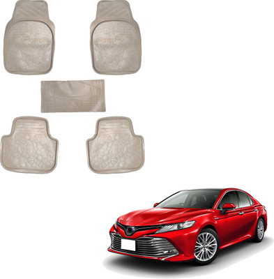 SS FOR YOUR SMART NEEDS Vinyl Standard Mat For  Toyota Camry(Beige)