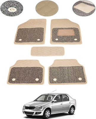 MSNP Leatherite 7D Mat For  Mahindra Logan(Beige)