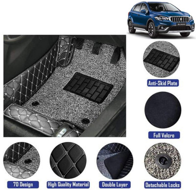 Ds enterprise Leatherite 7D Mat For  Maruti S-Cross(Black)