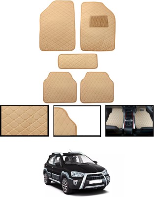 ABJD Leatherite Standard Mat For  Toyota Etios Cross(Beige)