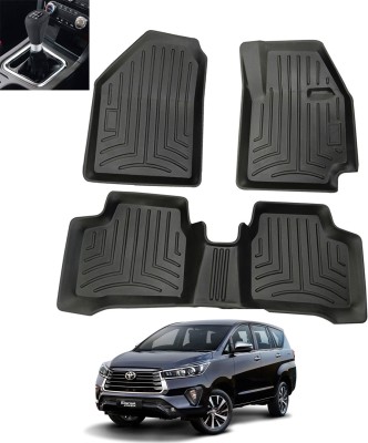 MATIES PVC Tray Mat For  Toyota Innova Crysta(Black)