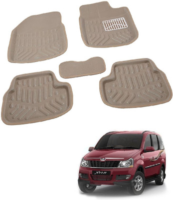 ROSHNEER ENTERPRISES PVC 3D Mat For  Mahindra Xylo(Beige)