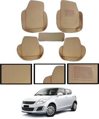 ABJD Leatherite 7D Mat For  Maruti Suzuki Swift(Beige)