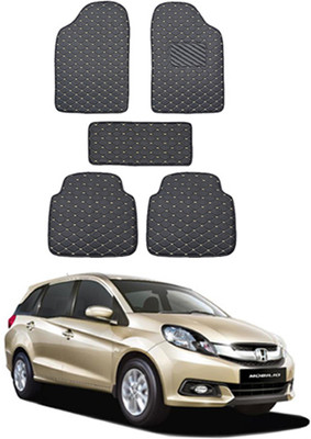 MATIES Leatherite Standard Mat For  Honda Mobilio(Black)