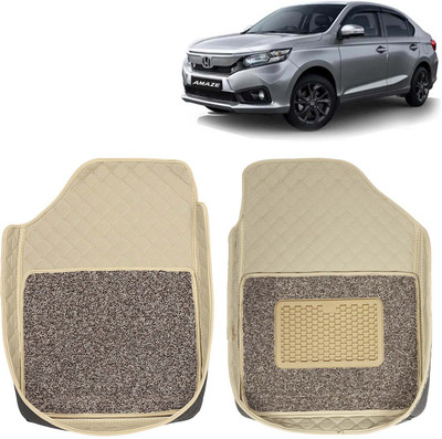 Kingsway Leatherite 7D Mat For  Honda Amaze(Beige)