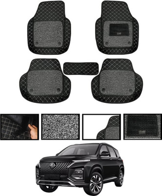 MATIES Leatherite 7D Mat For  MG Hector(Black)