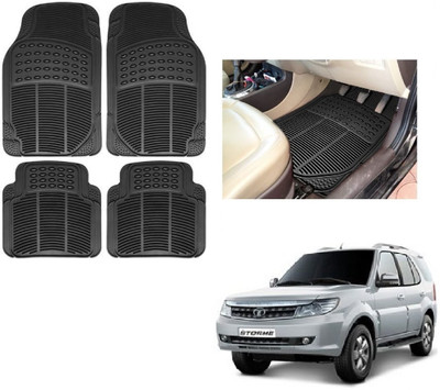 ROSHNEER ENTERPRISES Rubber Standard Mat For  Tata Safari Storme(Black)