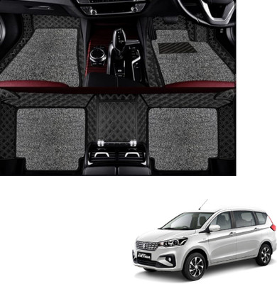 Autoclow Leatherite 7D Mat For  Maruti Suzuki Ertiga(Gold, Silver)