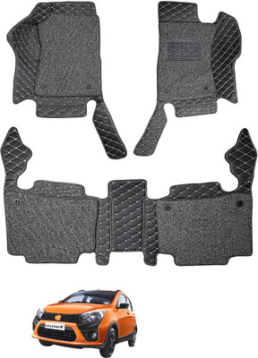 MOCKHE Leatherite 7D Mat For  Maruti Celerio(Black)