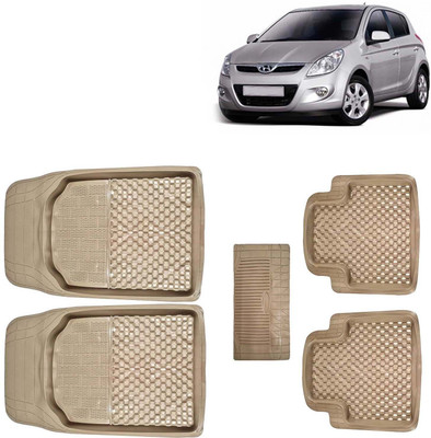 Kingsway PVC Tray Mat For  Hyundai i20(Beige)