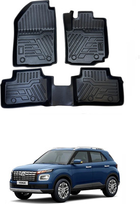 ARNEJA TPV 9D Mat For  Hyundai Venue(Black)