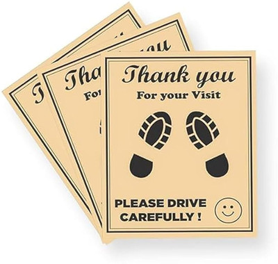 AUTO BEAST Paper Disposable Paper Mat For  Universal For Car(Beige)