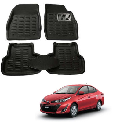 ROSHNEER ENTERPRISES PVC 3D Mat For  Toyota Yaris(Black)