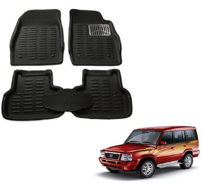 ROSHNEER ENTERPRISES PVC 3D Mat For  Tata Sumo Gold(Black)