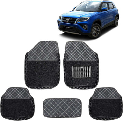 Kingsway Leatherite 7D Mat For  Toyota Urban Cruiser(Black)