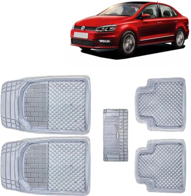 Kingsway PVC Tray Mat For  Volkswagen Vento(Clear)