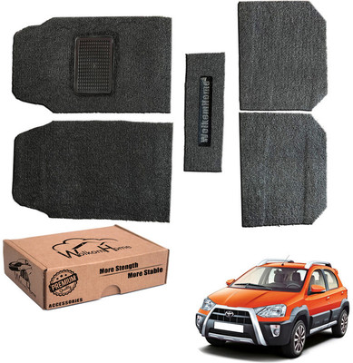 WolkomHome PVC Standard Mat For  Universal For Car(Black)