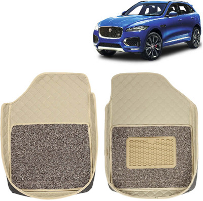 Kingsway Leatherite 7D Mat For  Jaguar F-Pace(Beige)