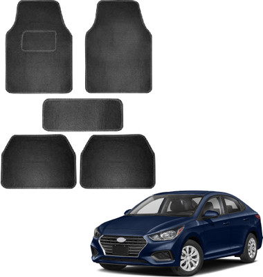 INSURE AUTOMOTIVE Vinyl Standard Mat For  Hyundai Accent(Black)