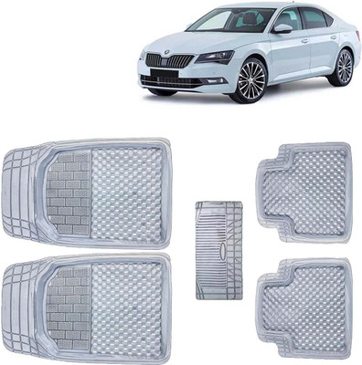 Kingsway PVC Tray Mat For  Skoda Superb(Clear)