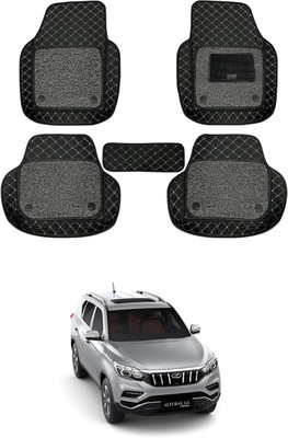 RKPSP Leatherite 7D Mat For  Mahindra Alturas G4(Black)