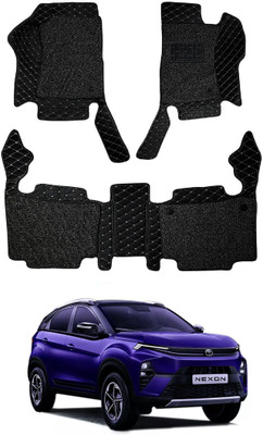 TOFIT ENTERPRISE Leatherite 7D Mat For  Tata Nexon(Black)