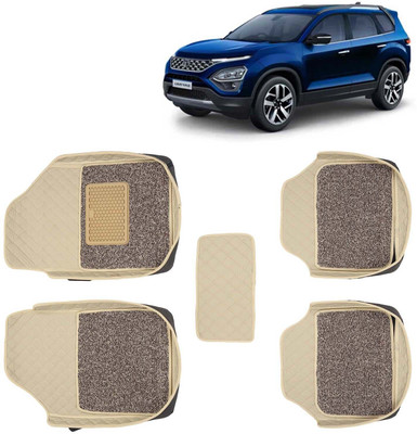 Kingsway Leatherite 7D Mat For  Tata Safari(Beige)