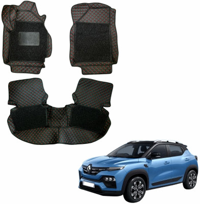 Mecarnic Leatherite 7D Mat For  Renault Kiger(Red)