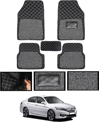 MATIES Leatherite 7D Mat For  Honda Accord(Black)