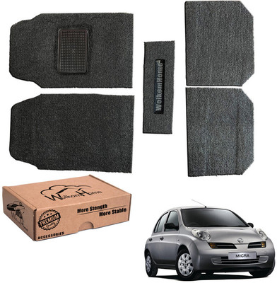 WolkomHome PVC Standard Mat For  Universal For Car(Black)