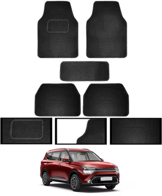 MATIES Fabric Standard Mat For  Kia Carens(Black)
