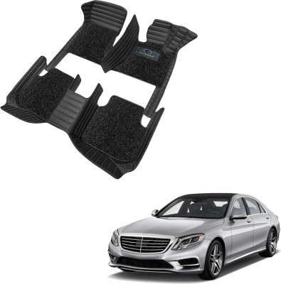 AutoFurnish Leatherite 9D Mat For  Mercedes Benz S500(Black, Silver)