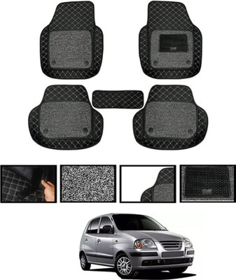 zplus Leatherite 7D Mat For  Hyundai Universal For Car(Black)