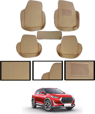 MSNP Leatherite 7D Mat For  Nissan Magnite(Beige)