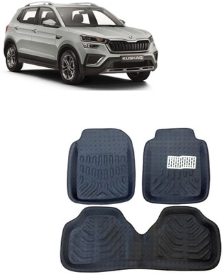 arneja trading company Polyutherine 3D Mat For  Skoda Kushaq(Black)