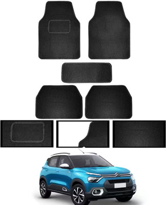 MSNP Fabric Standard Mat For  Citroen Universal For Car(Black)